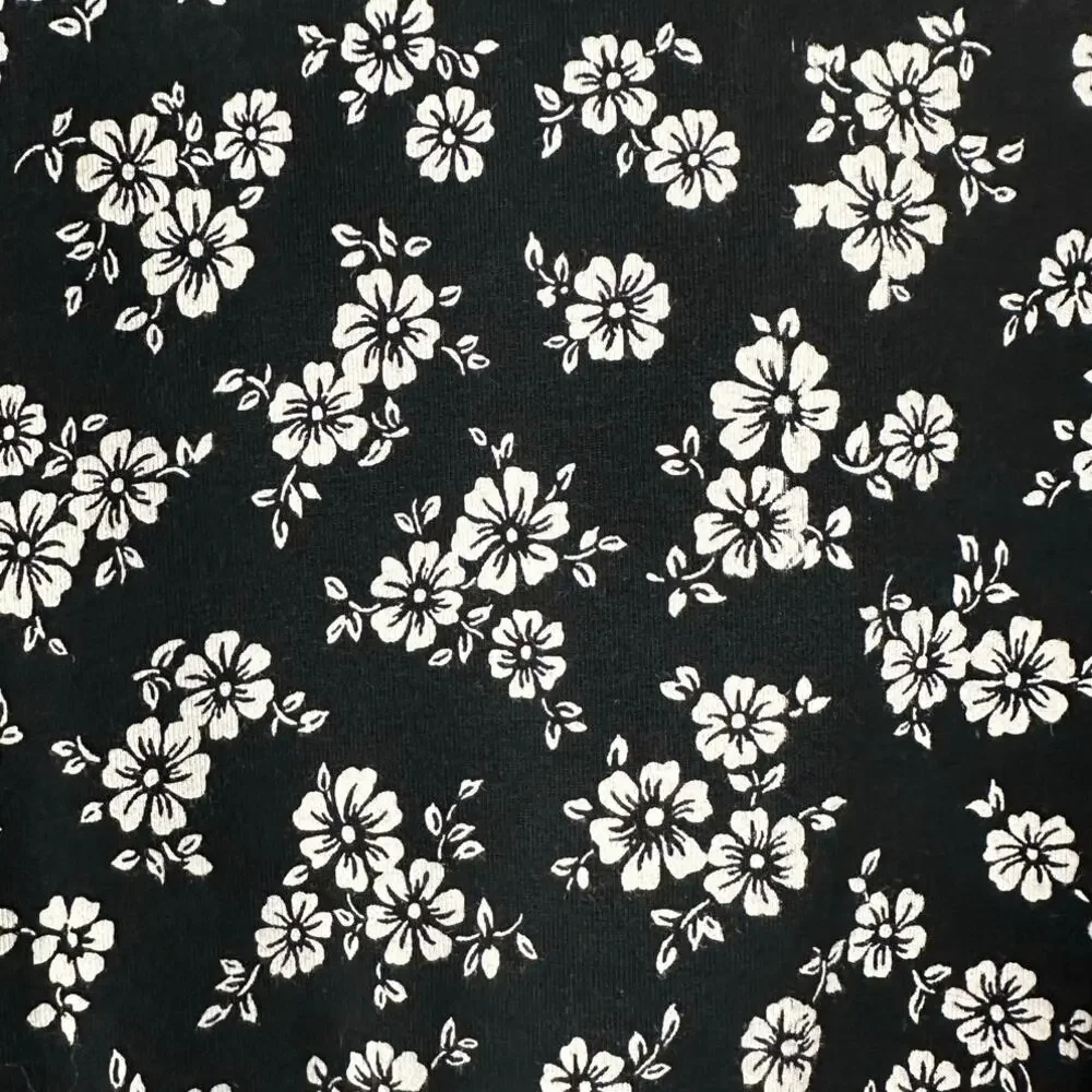 Veronica Beard Black and White Floral Mini Dress - Picture 11 of 13